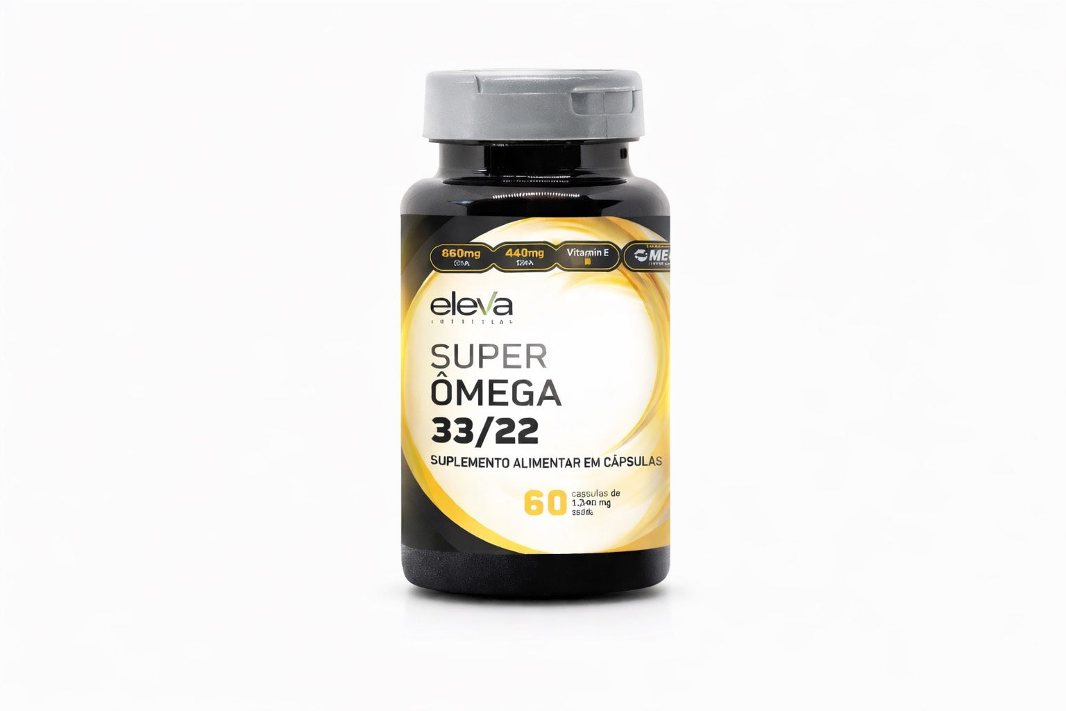 Ômega 3 33/22 com Vit. E - Eleva Nutrition