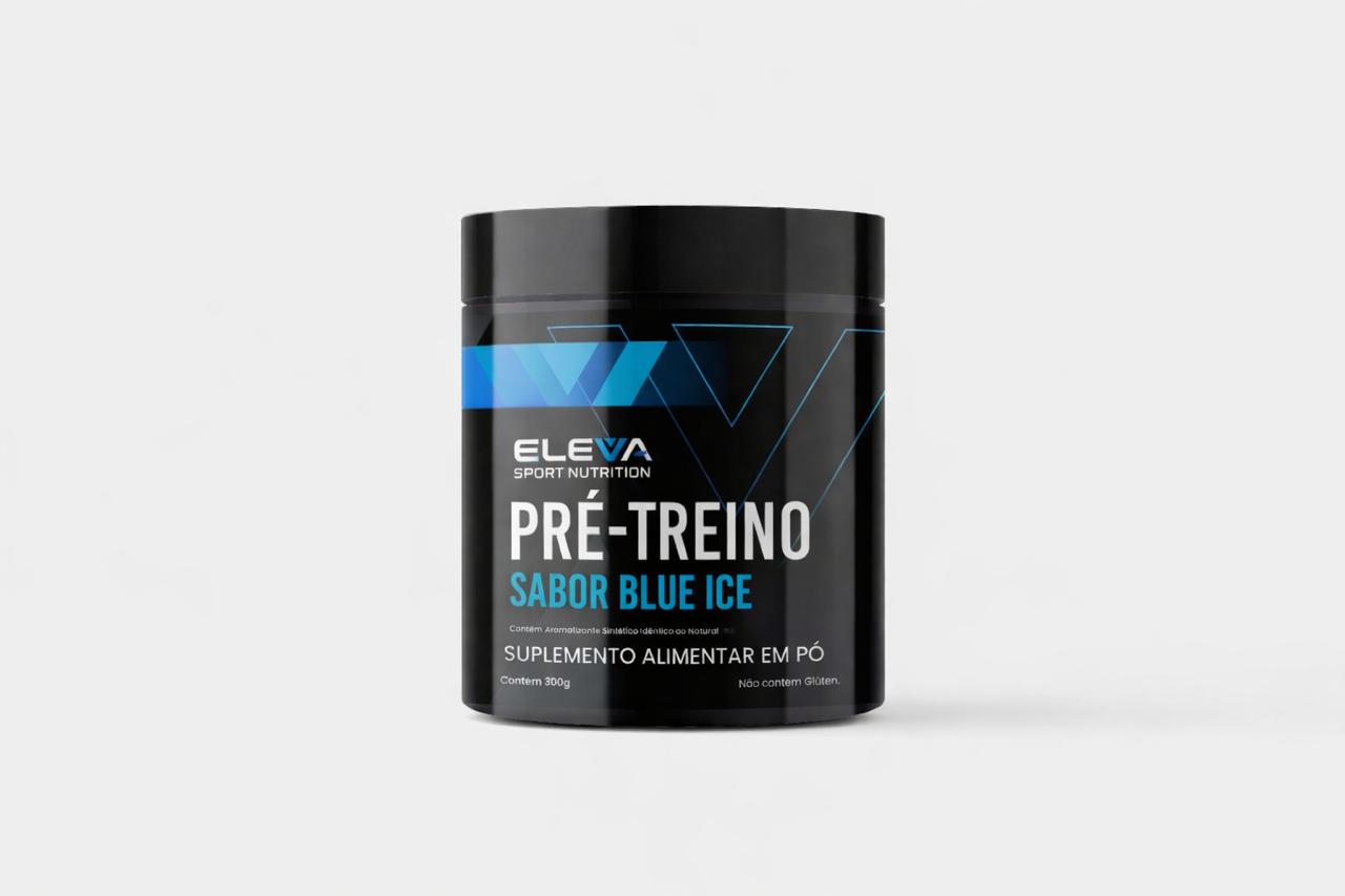 PRÉ-TREINO ELEVA 300g SABOR BLUE ICE